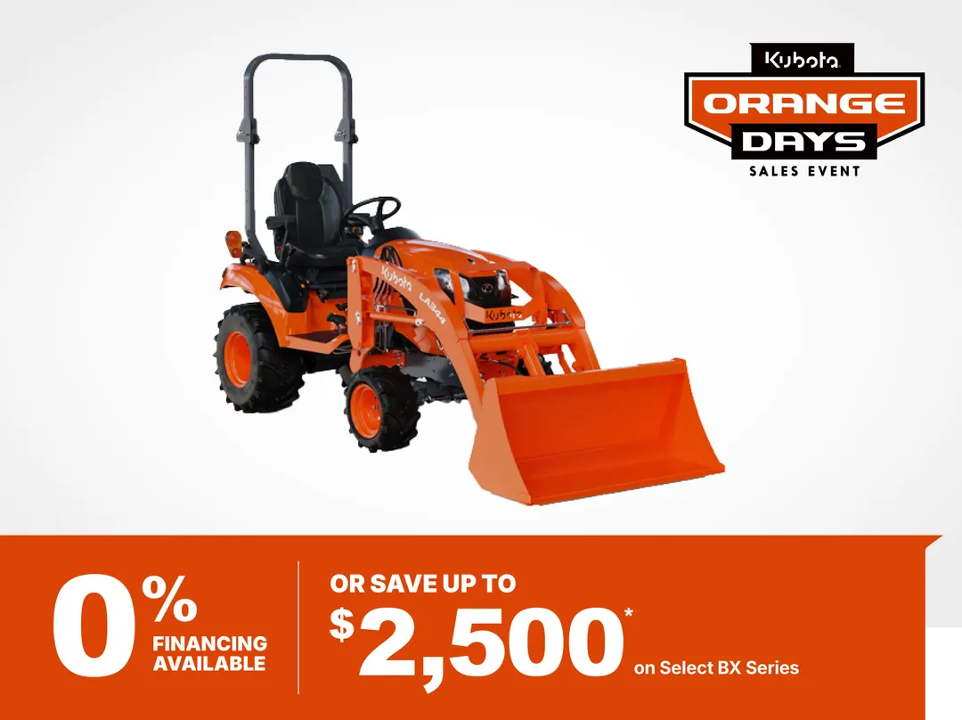 Kubota Tractor Package Specials